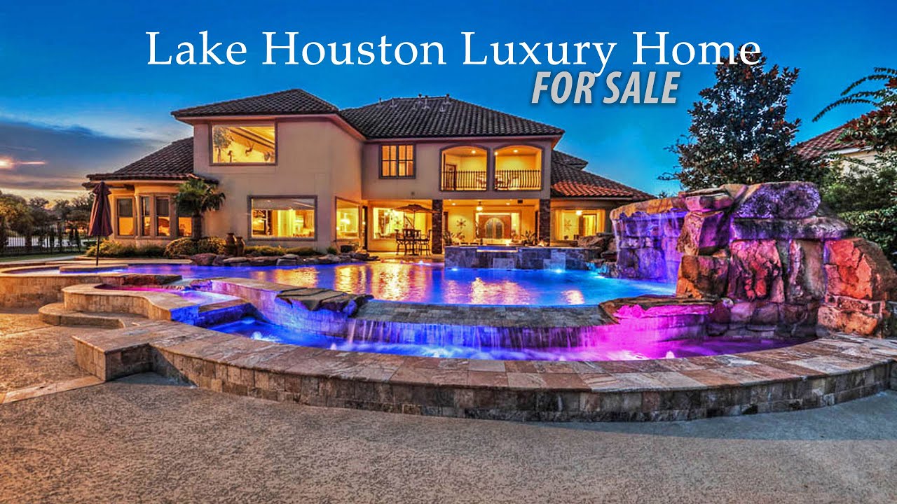 ROYAL SHORES KINGWOOD TX LAKEFRONT LUXURY HOME FOR SALE