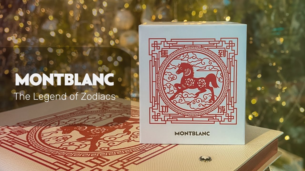 Montblanc The Legend of Zodiacs – The Horse | Ink & Notebook Showcase