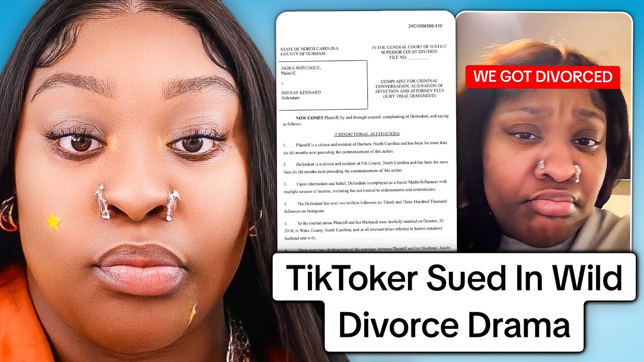 The Wildest Divorce Lawsuit Drama Is Taking Over TikTok
