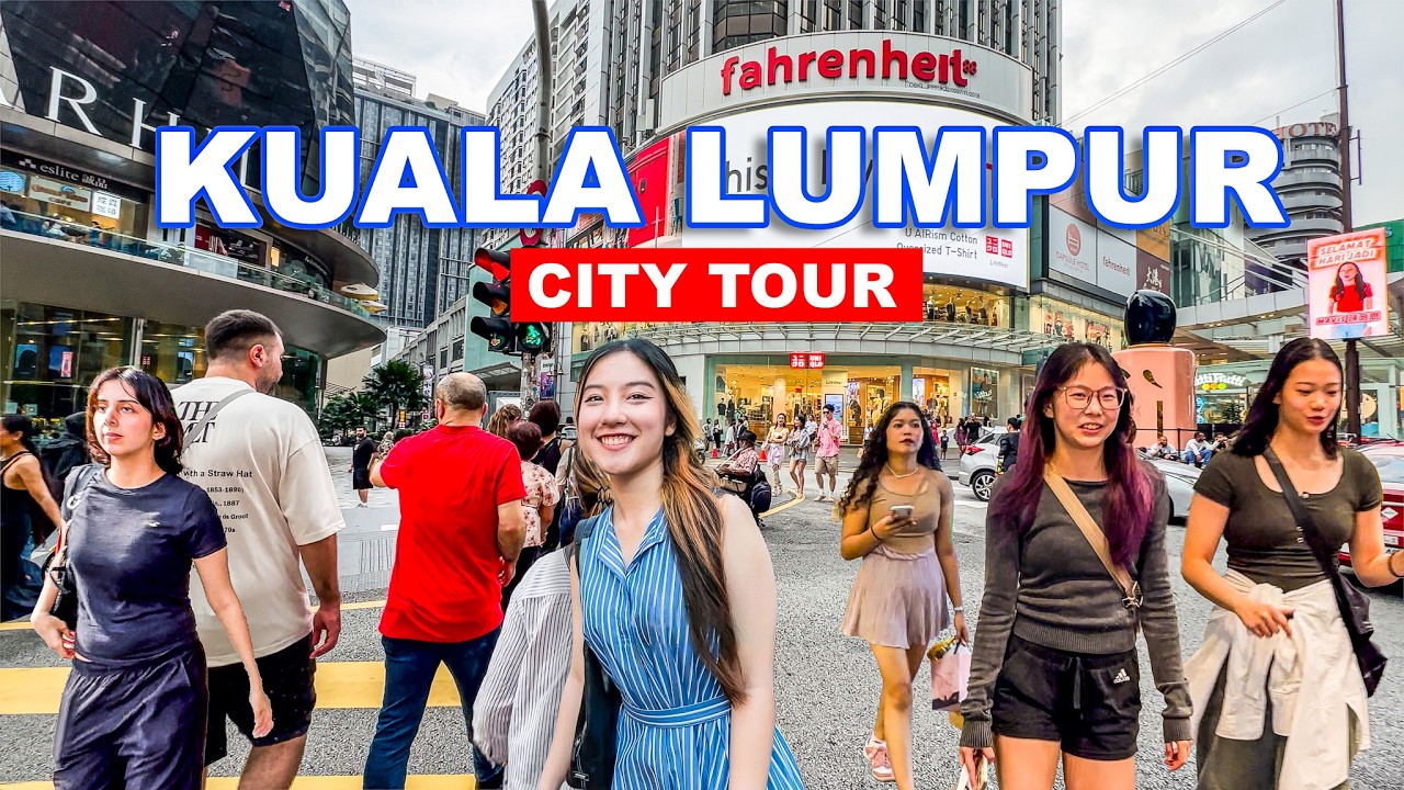 Kuala Lumpur City Tour | Insane Beauty Of Bukit Bintang and KL City Centre 🇲🇾❤️👍🛍️