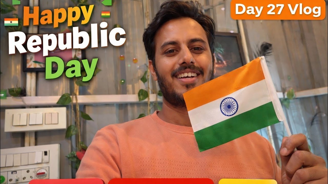 Day 27 Vlog | Happy Republic Day 🇮🇳 | Beautiful View of Belgaum 😍