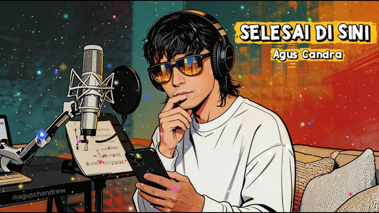 Selesai di sini - Agus Candra (Video Lirik)