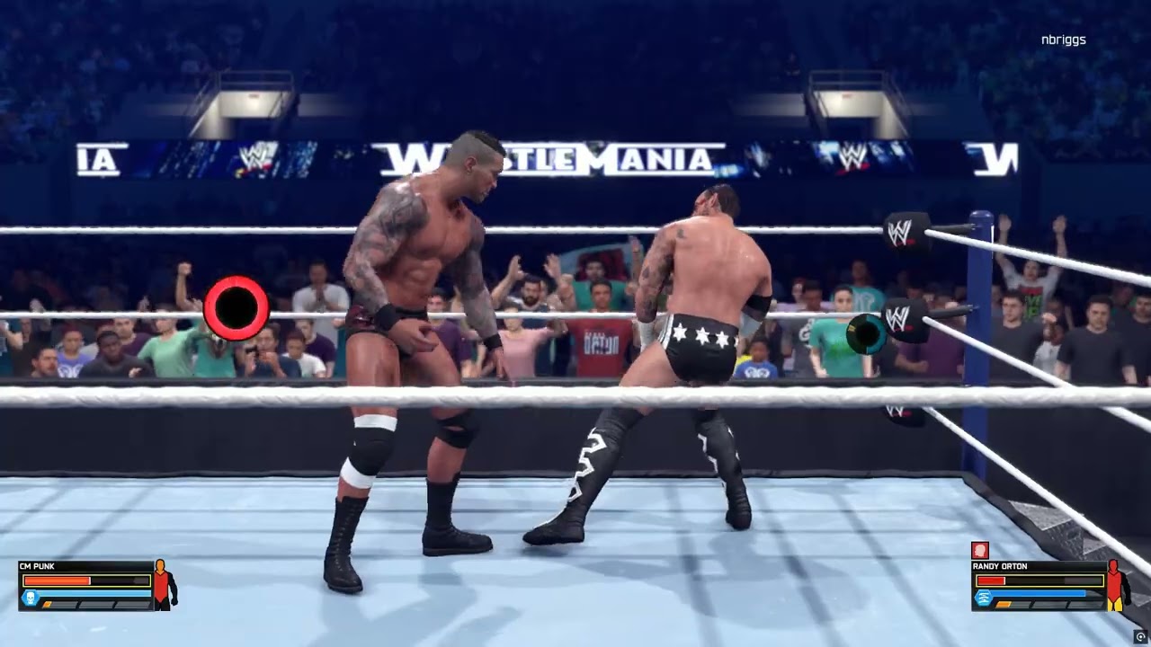 WWE 2k26 Showcase Cm punk vs Randy Orton