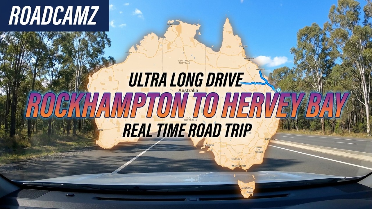 Far North Queensland Road Trip Day 4 | Rockhampton to Hervey Bay 🇦🇺