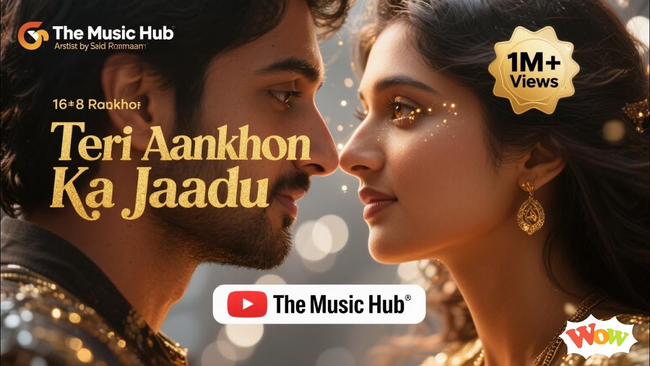 🎶✨ Teri Aankhon Ka Jaadu | Hindi Romantic Song 2025 | Safid Rahman | The Music Hub
