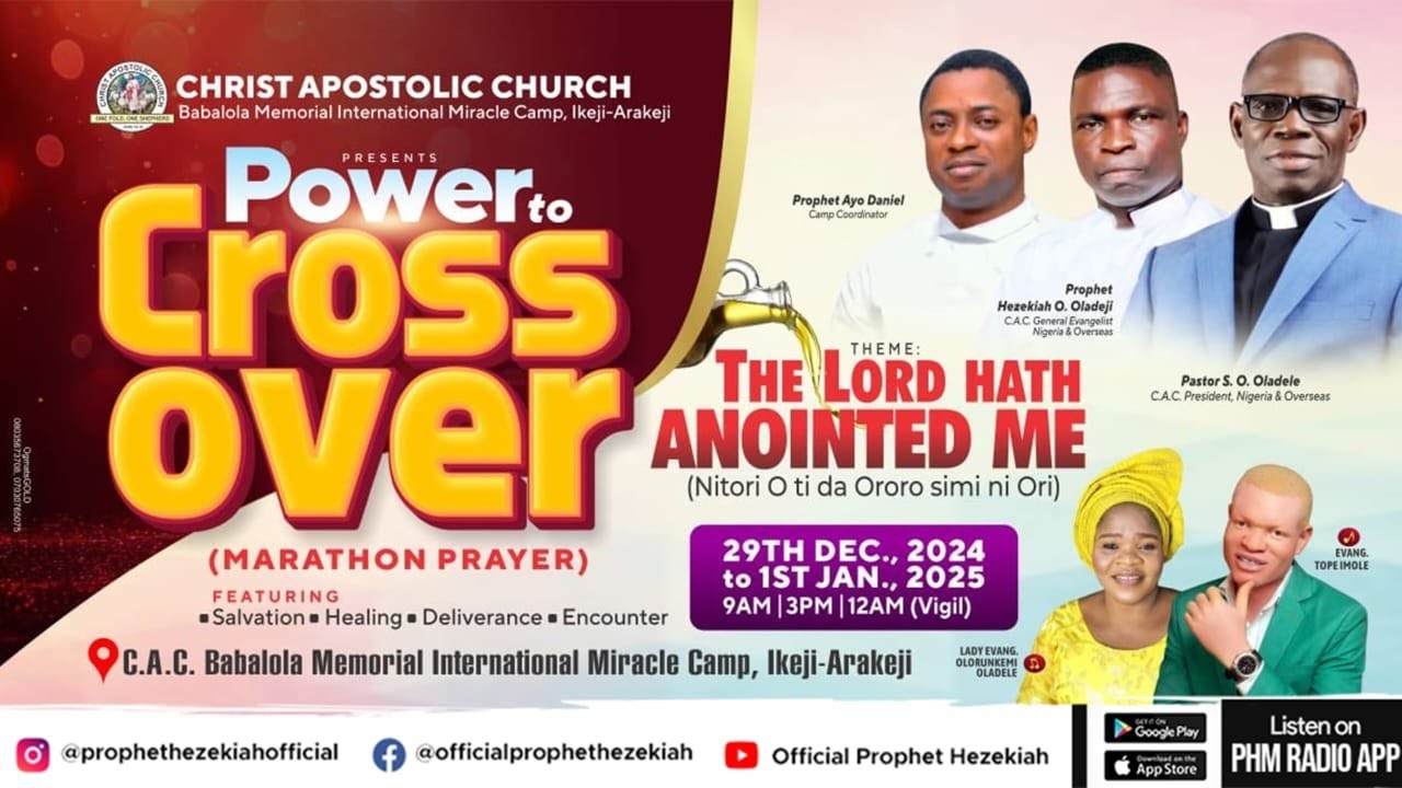 2025 NEW YEAR PROPHETIC SERIVCE WITH PROPHET/EVANG. HEZEKIAH OLADEJI @ MOUNTAIN OF MERCY ERIO