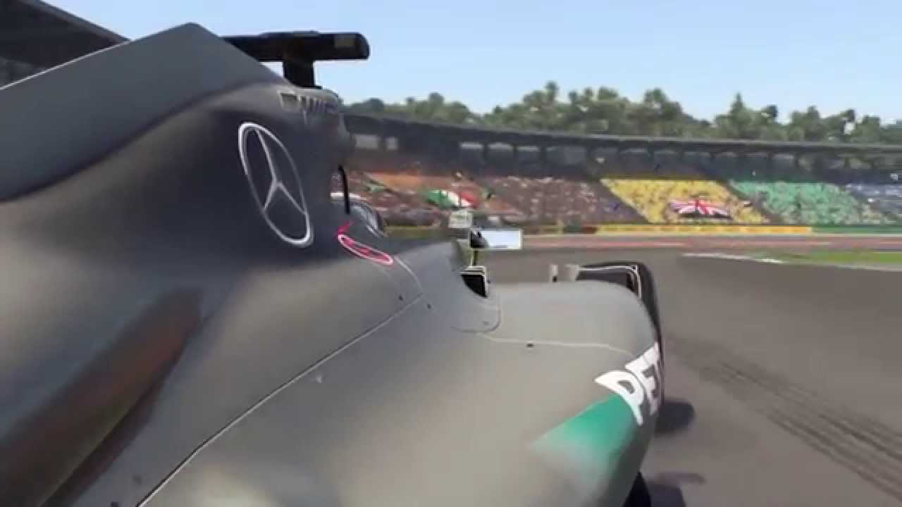 F1 2015 Hockenheim hot lap  world record