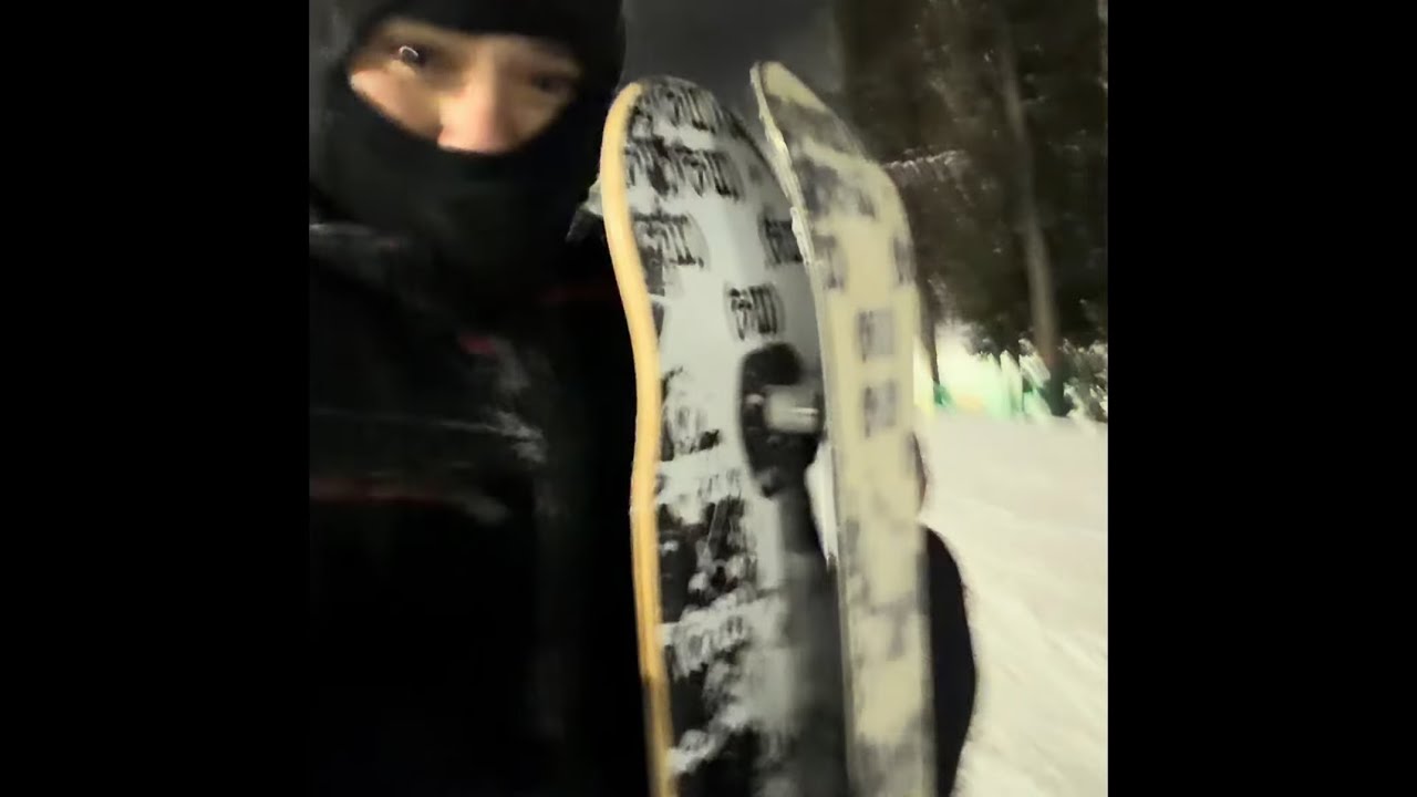 “SKATEBOARDING in the SNOW?”  Mission Ridge 2026 @lotsdang 
