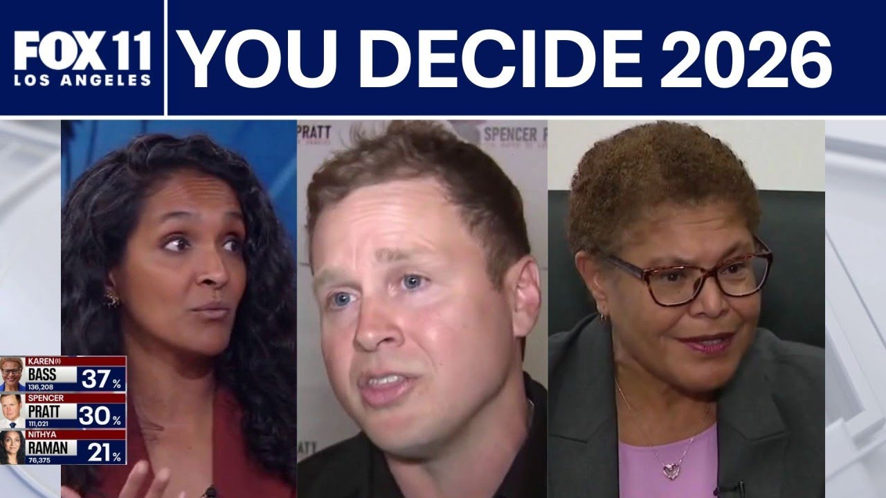 Karen Bass, Spencer Pratt unofficially lead LA mayor race; Becerra, Hilton unofficially top-2 pace