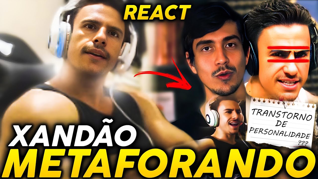 SUPER XANDÃO REAGINDO A SUA ANÁLISE NO METAFORANDO (Melhores Momentos Xandão)