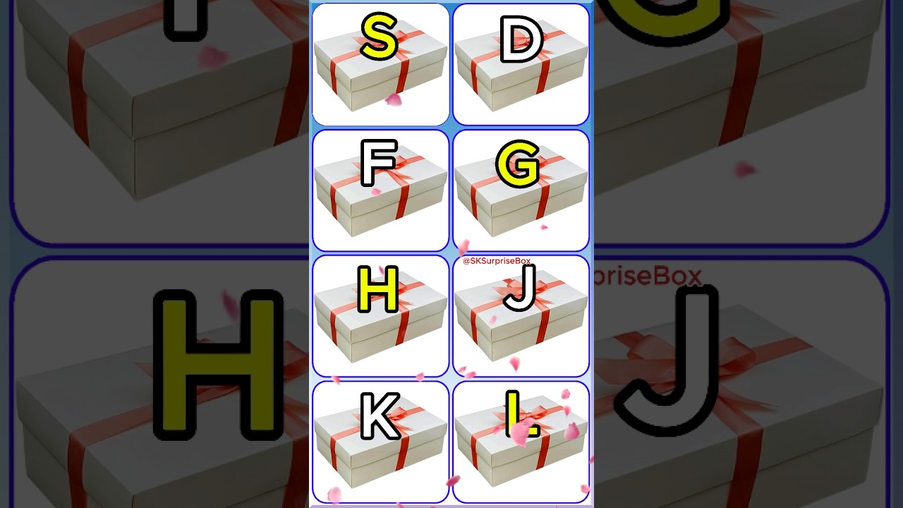 CHOOSE YOUR GIFT BOX 🎁 