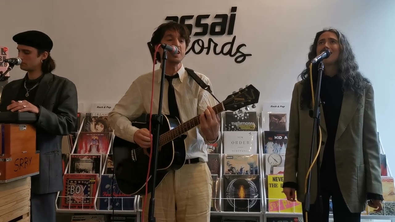 Fat White Family - Touch the Leather  Assai Records in-store Edinburgh 2 May 2024 🎶