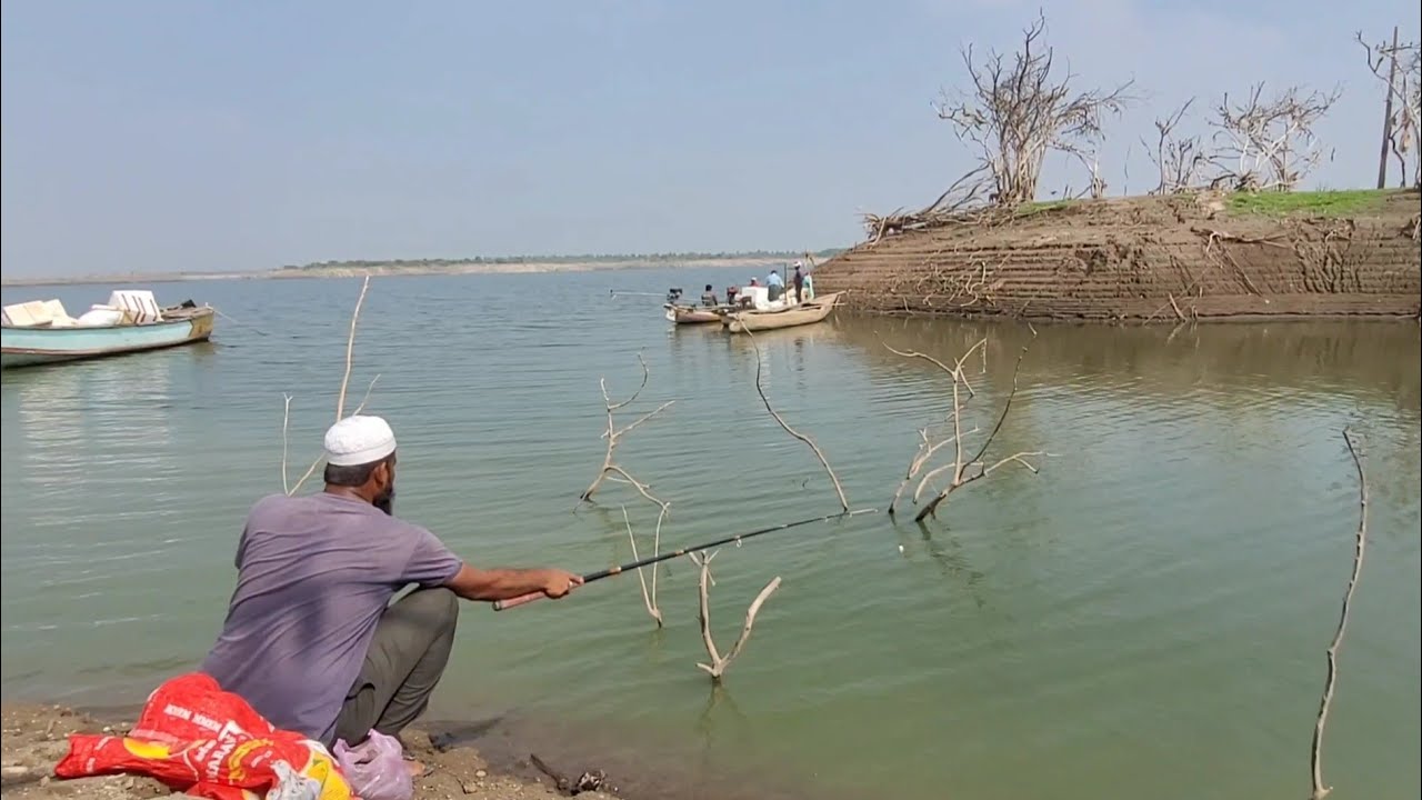 Amazing fishing in river|Best small hook fishing |Rohufishes and BIG Tilapia Fishing in river