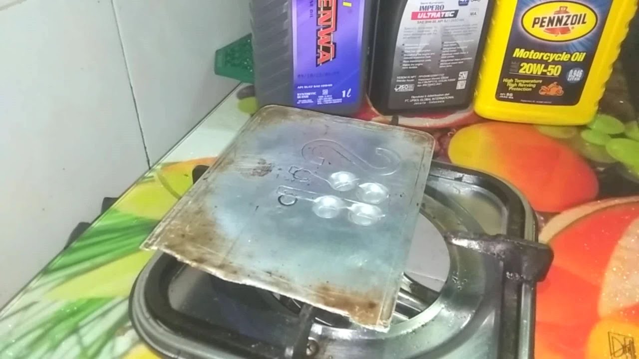 Uji panggang oli 95: Pikoli Gaenwa. Upsol Impero, Pennzoil 20W50, Mesran SAE 40