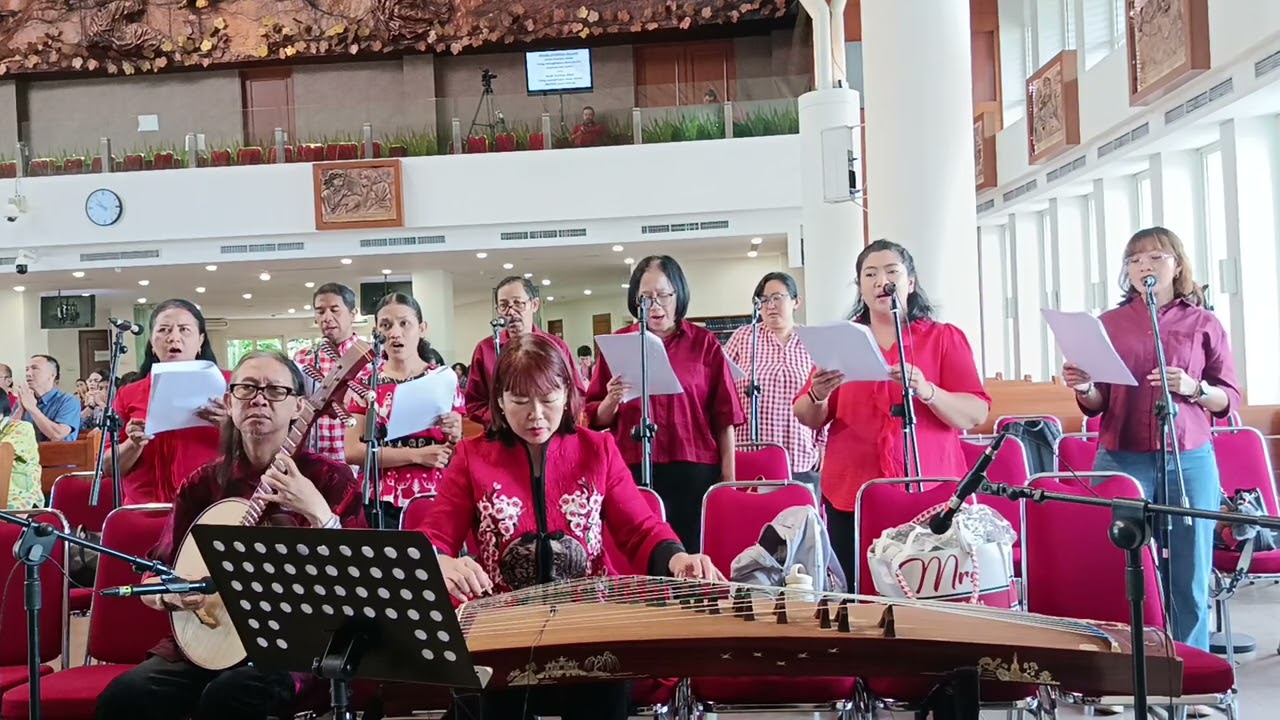 ANAK DOMBA ALLAH (misa raya II) - Gita Swara GKR, instument mandarin
