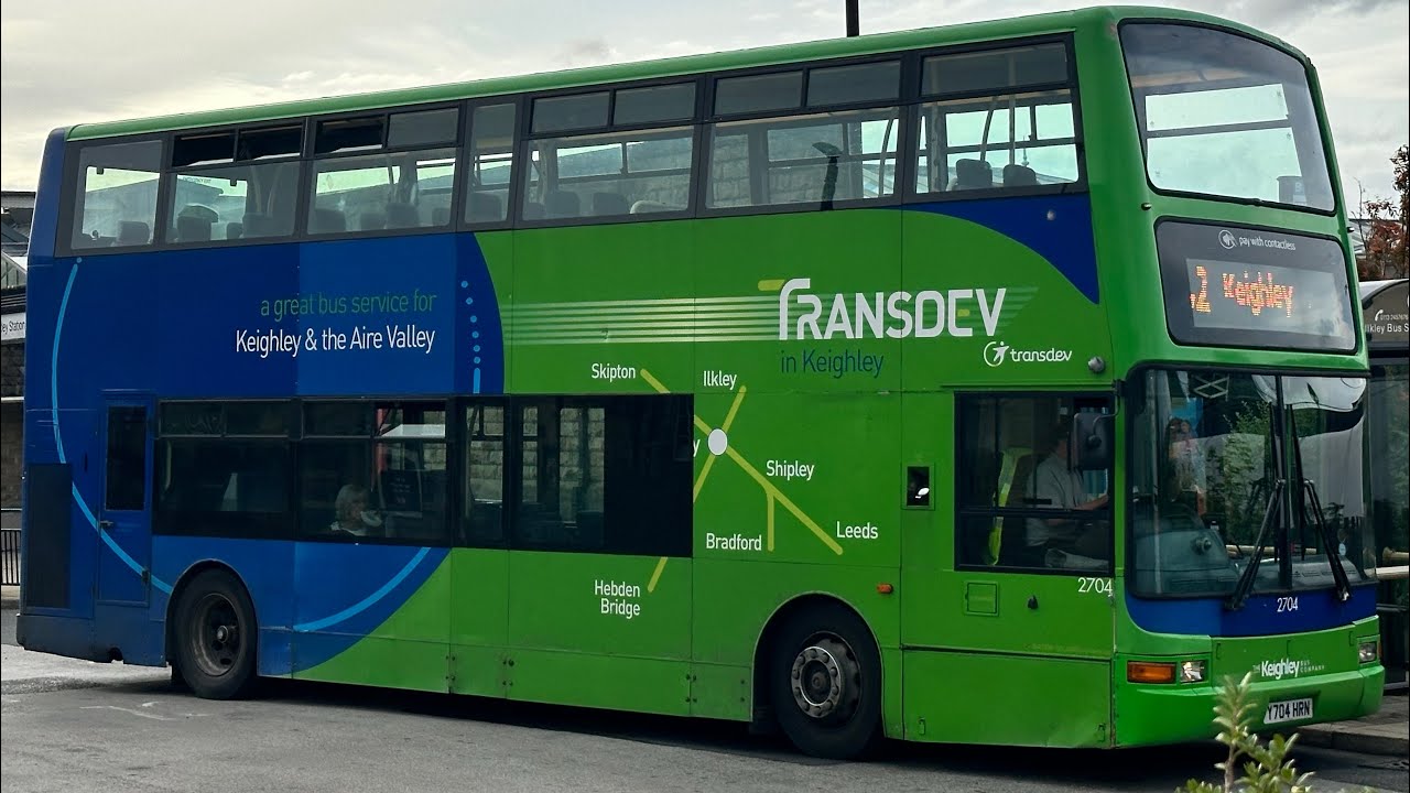 ABSOLUTE BEAST!! | Transdev Keighley 2704 (Y704 HRN) on the 62 to Ilkley