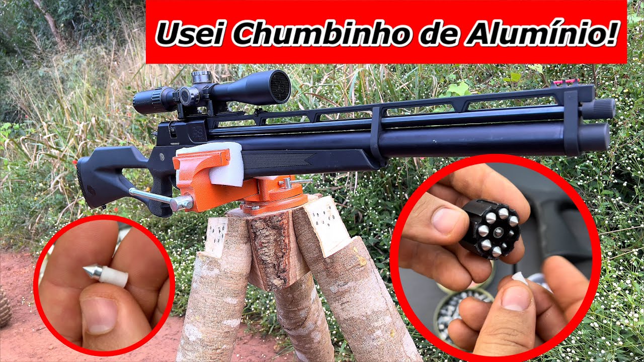 Pcp Rossi R8 pode Jogar no Mato! Não Acerta Nada?