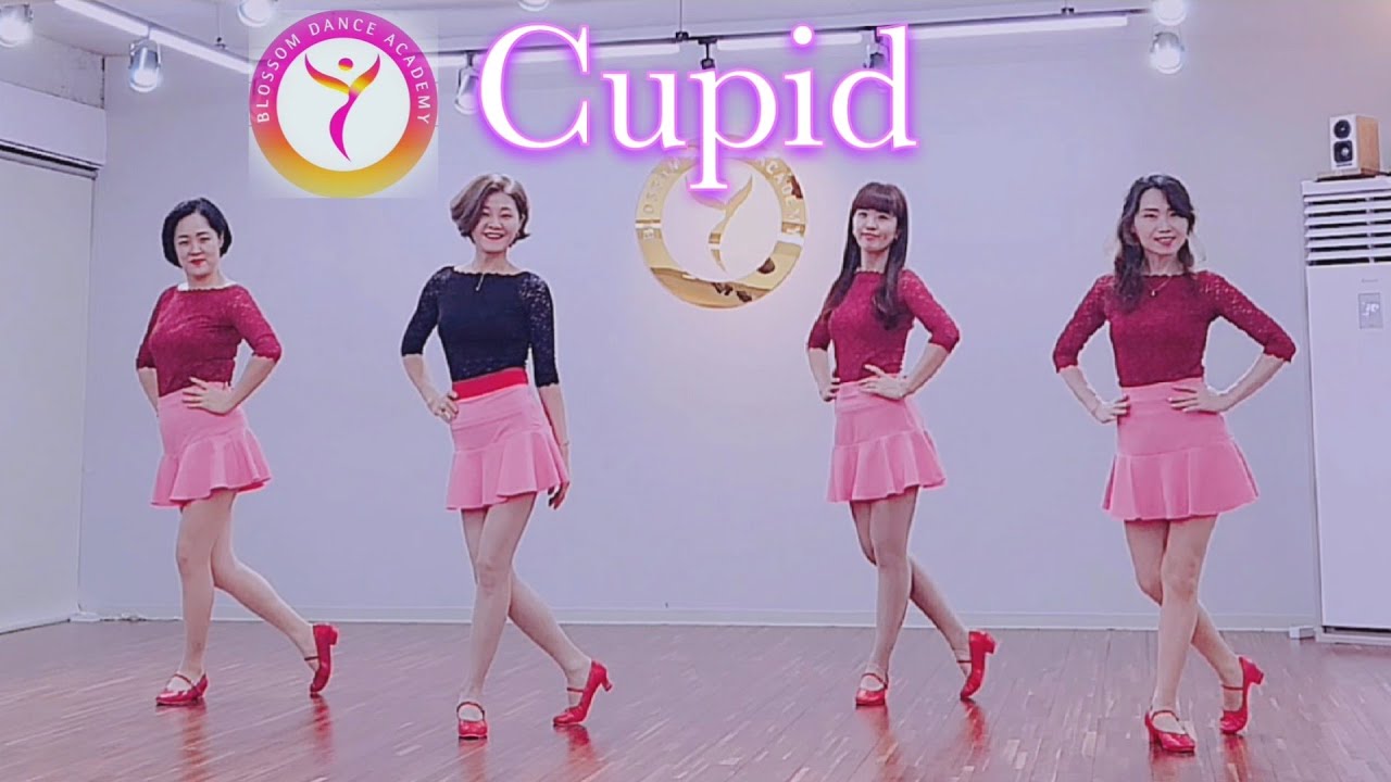 [블라썸]Cupid Line dance ||큐피드라인댄스#Cupid #부천라인댄스 #초급라인댄스