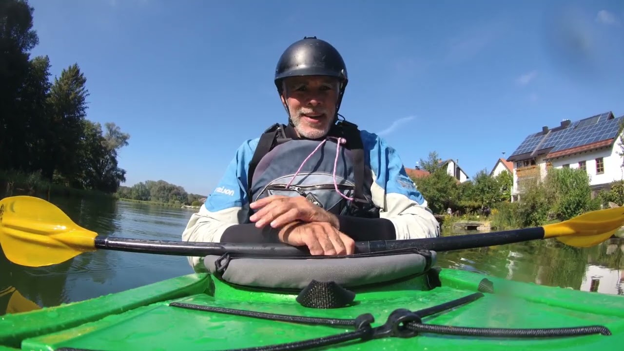 Mit meinem Natseq Kajak in Bayern, Auf der Amper vom Ammersee bis Fürstenfeldbruck, Tag 4/7