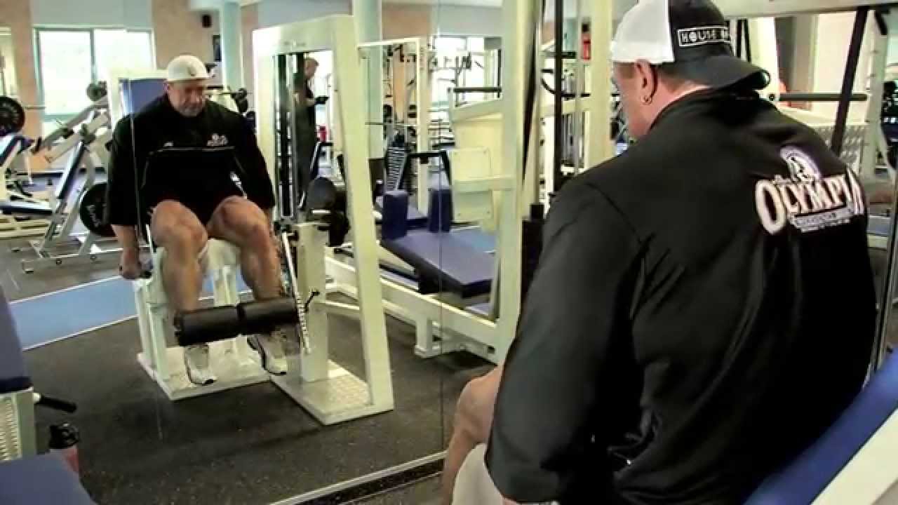 Rückblick: Markus Rühl - Bein-Training während Olympia-Vorbereitung 2009