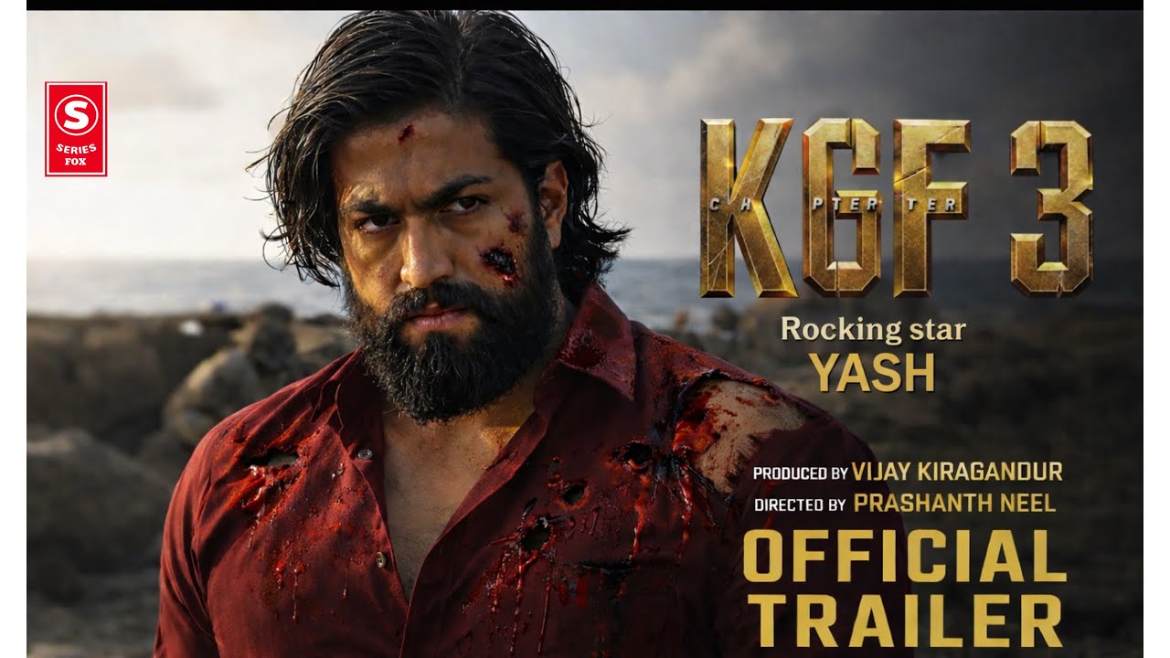 K.G.F: Chapter 3 - Official Trailer | Rocking Star Yash | Prabhas | Prashanth Neel 