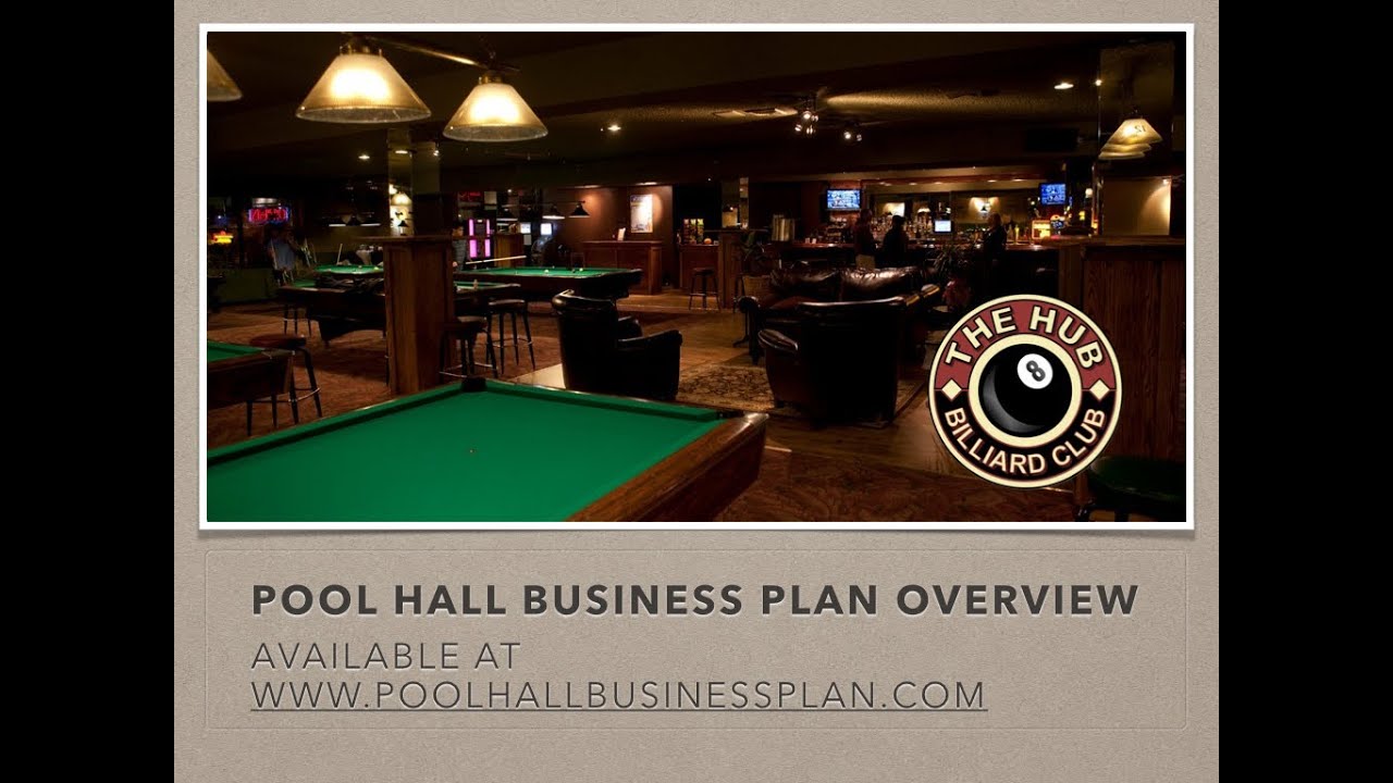 Pool Hall Business Plan Overview