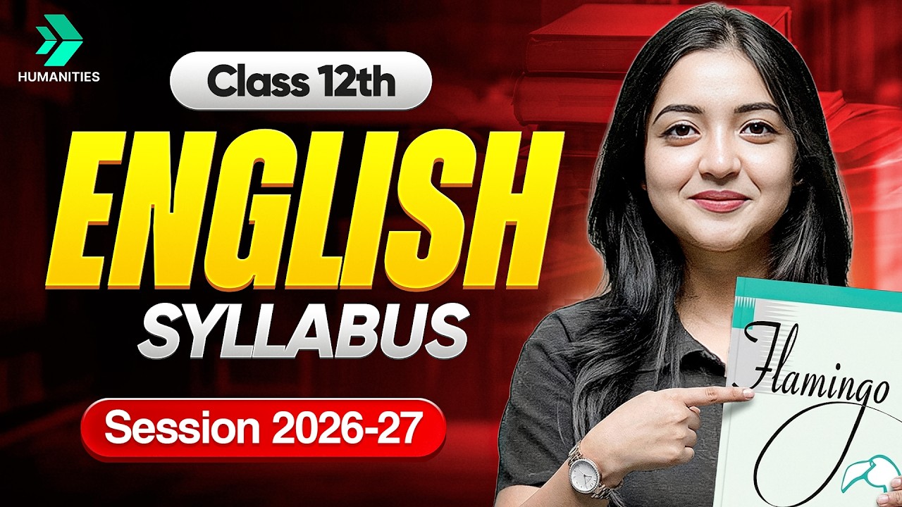 CBSE Class 12th English Board Exam Syllabus 2026-27 Overview | Magnollia Ma'am 🔥
