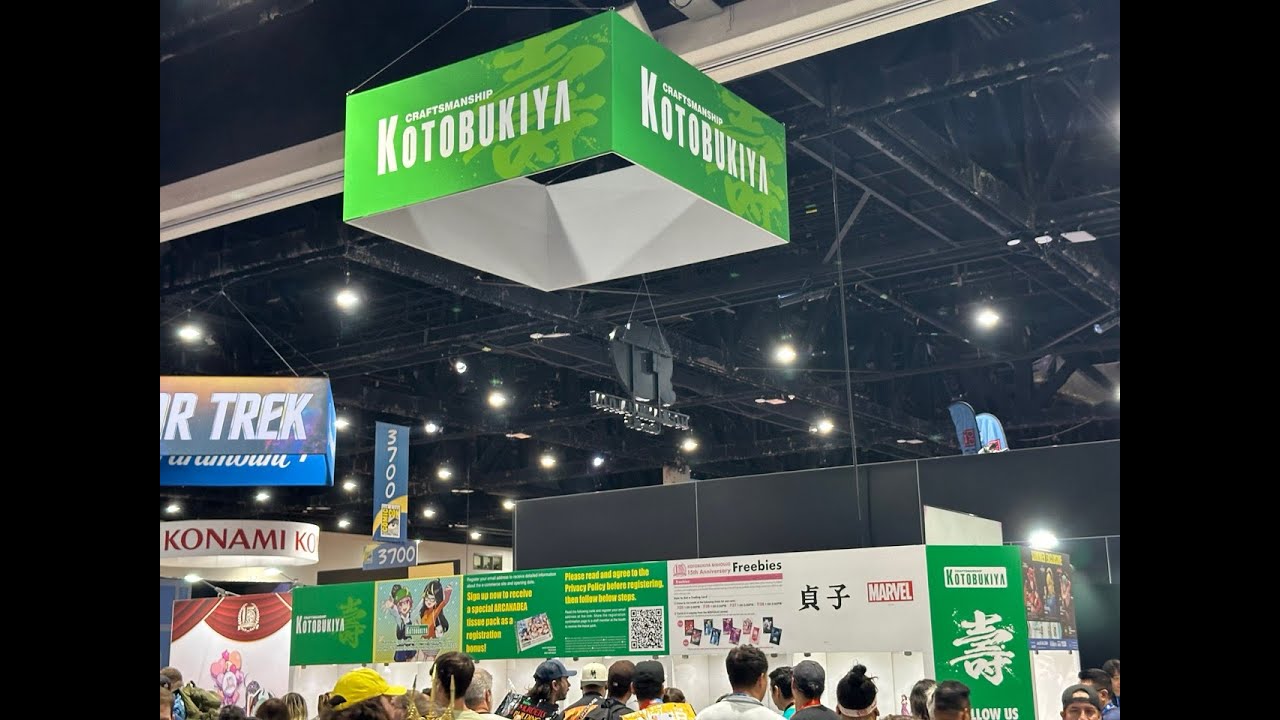 SDCC 2024 Kotobukiya Booth