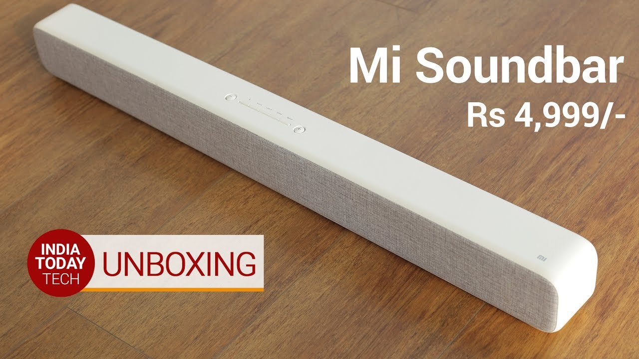 Mi Soundbar Unboxing and First Look| India Today Tech