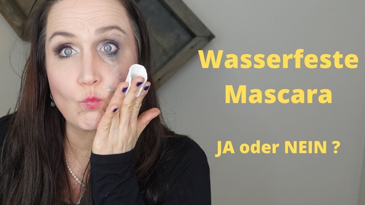 Wasserfeste Mascara / Wimperntusche und bekommt man dadurch mehr Falten?