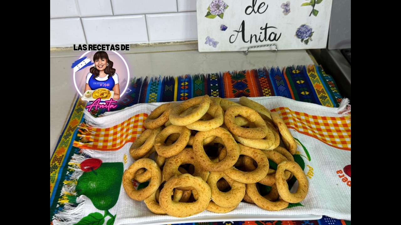 Rosquillas fáciles caseras | Receta tradicional al estilo de Anita