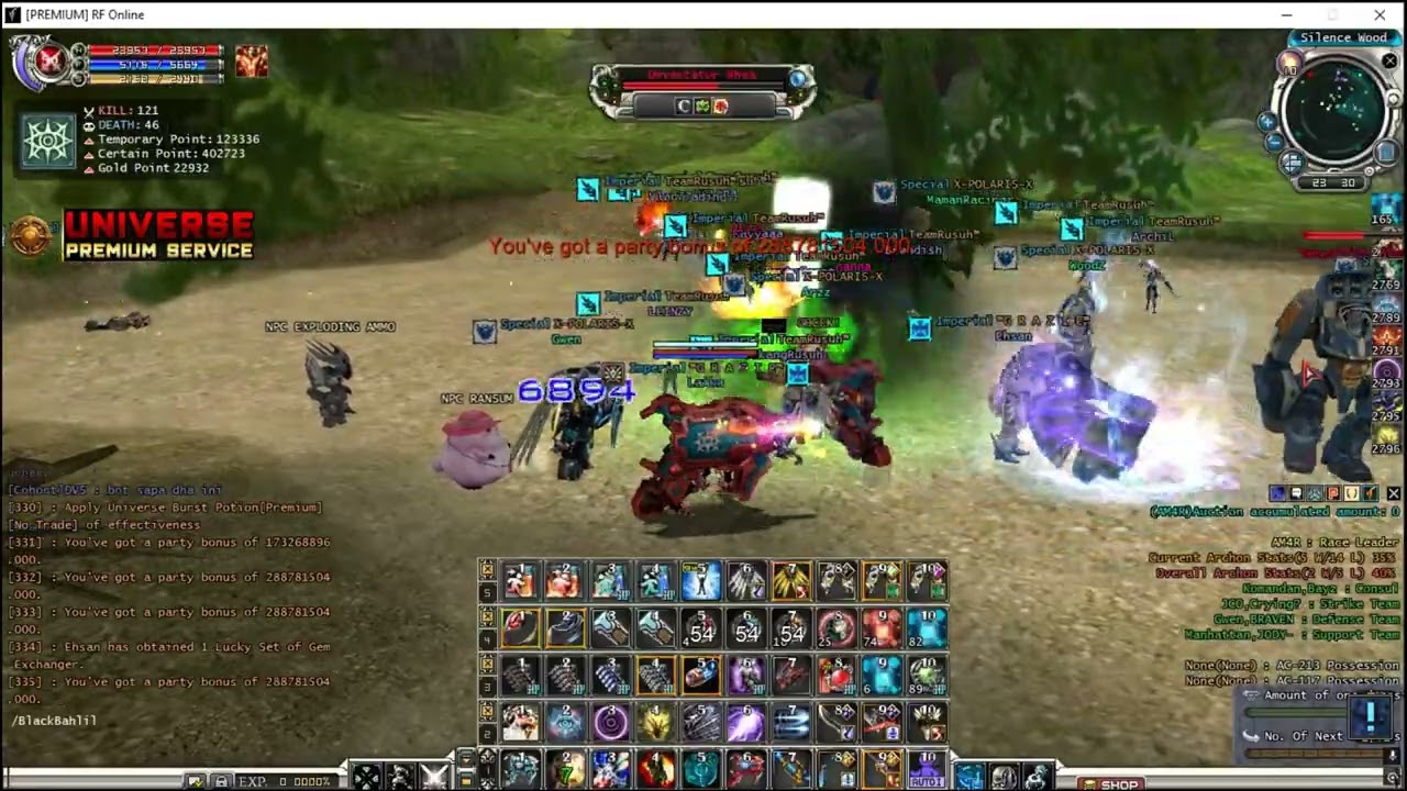 RF UNIVERSE | GRAZIE MOMENT PVP ELAN PLATUE #rfuniverse #liverfonline #rfpvp #rfonline #grazie #fyp