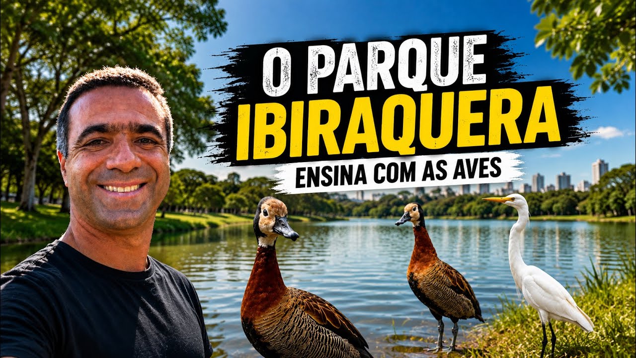 O Que Aprendi com as Aves do Parque do Ibirapuera SP