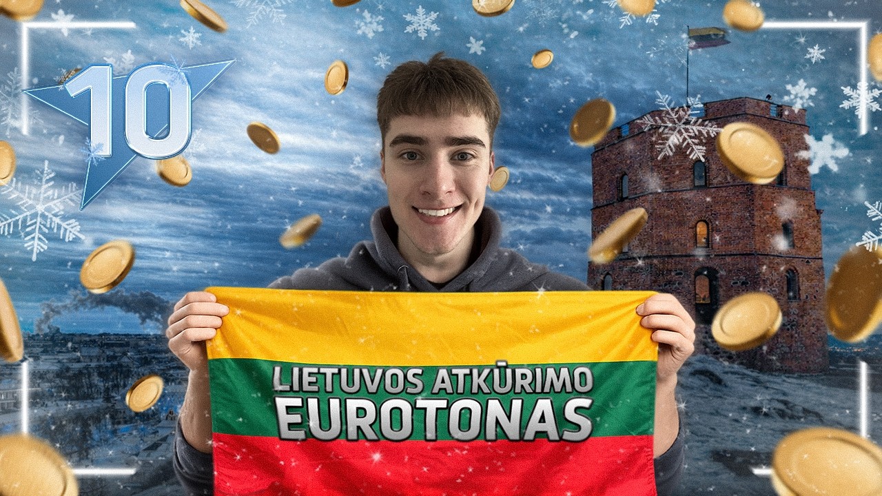 💛💚❤️ ATKŪRIMO EUROTONAS! | 1&euro; &ndash; 2MIN⌚ | #10 DIENA 📅