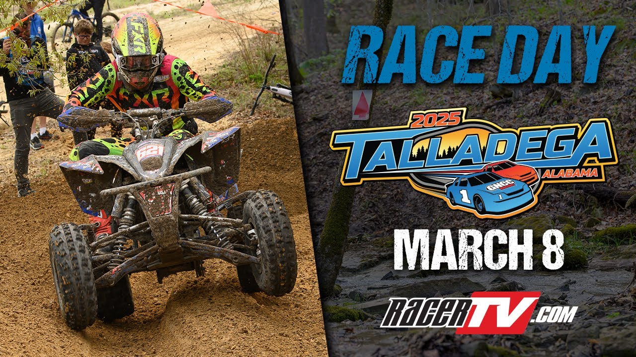 2025 GNCC Racing Live | Talladega | Round 3 - ATV's