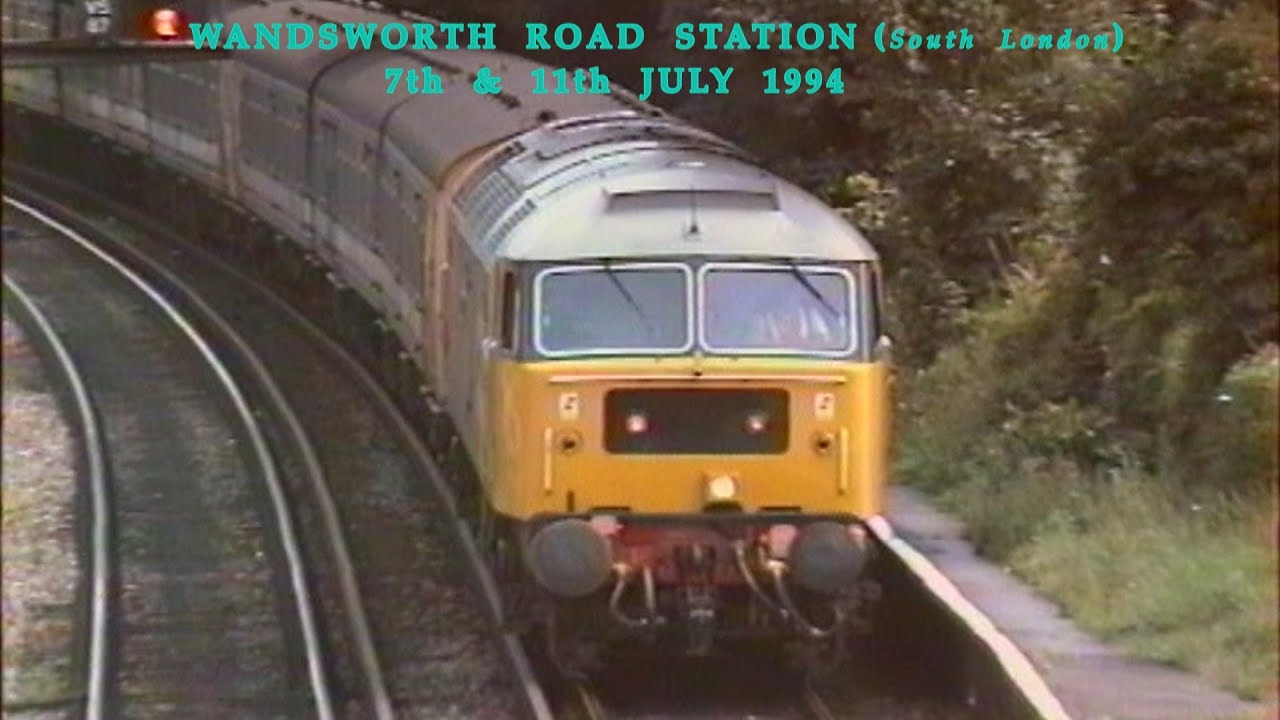 BR in the 1990s Wandsworth Road Station (South London) on 7th & 11th July 1994