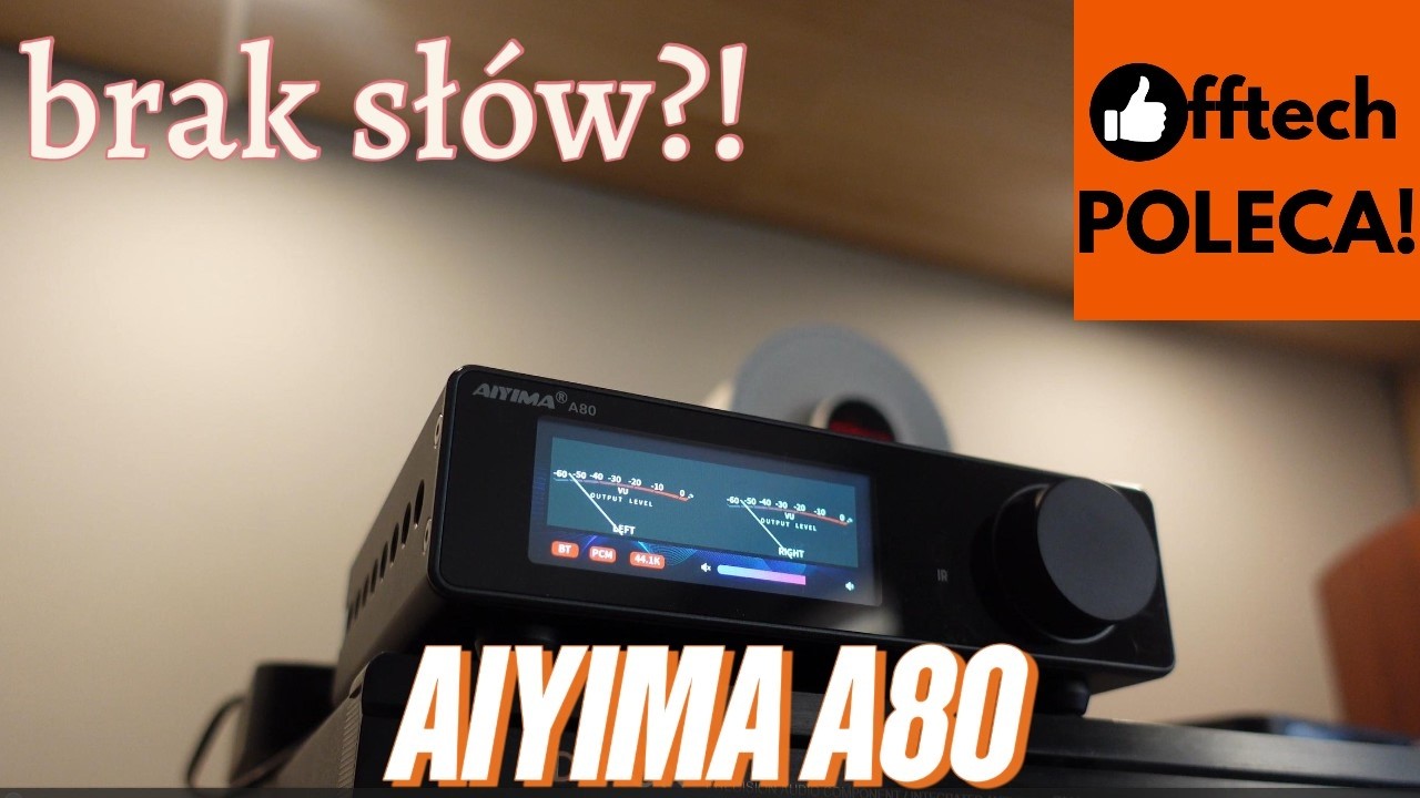AIYIMA A80 : cyfrowa synergia za 800 zł?! Tak, o ile odpuścisz Bluetooth i ... (TEST)!