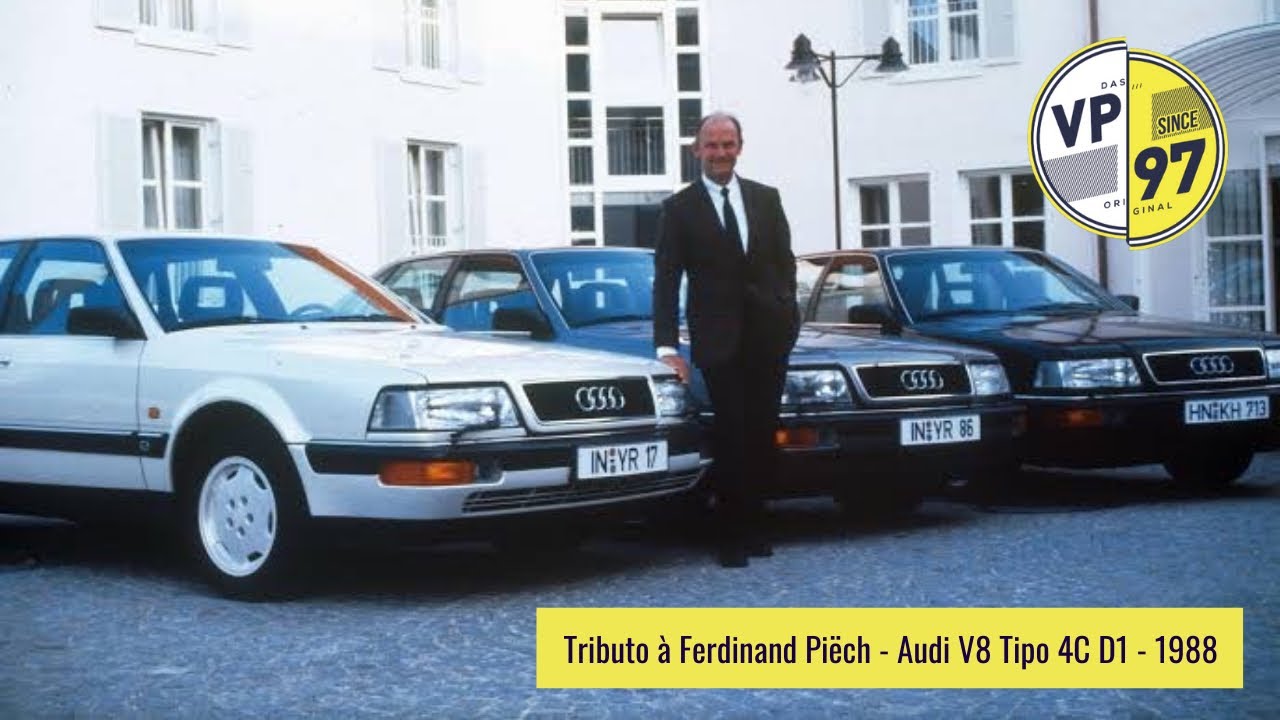 Tributo Ferdinand Piëch - Audi V8 em Ehra-Lessien 🇩🇪 1988