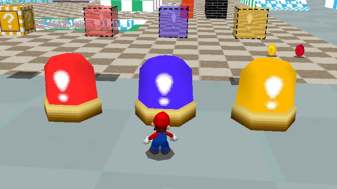 Custom Switches in Super Mario 64 DS + Channel Update