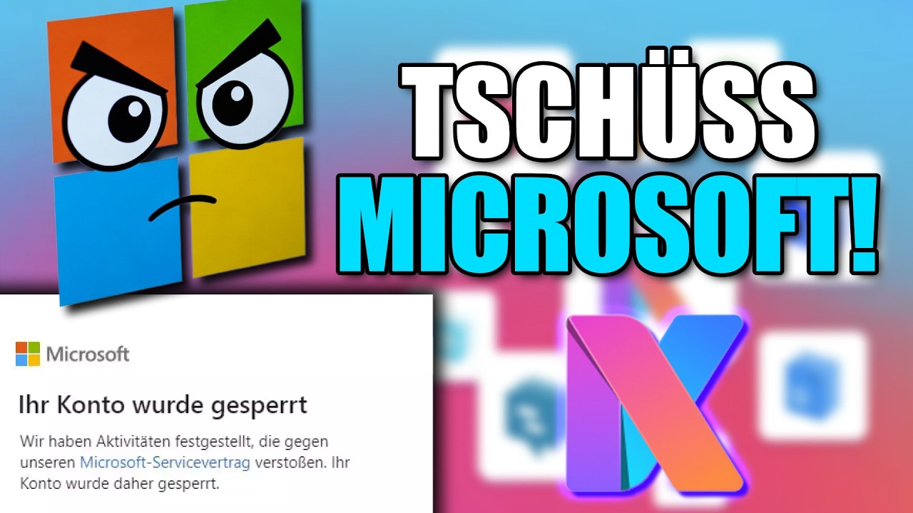 Microsoft sperrt Accounts ohne Vorwarnung: Meine sichere EU-Lösung