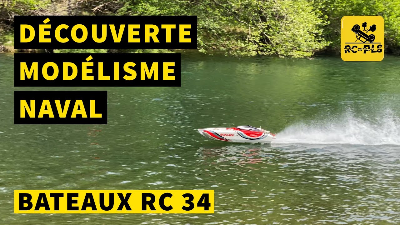 ATTENTION après cette vidéo, tu vas vouloir un bateau ! (visite du club BATEAUX RC 34)