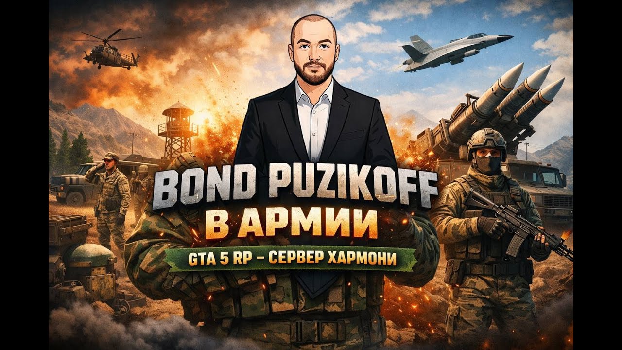 GTA5RP Harmony Семья (Puzikoff) армия день четырнадцатый)