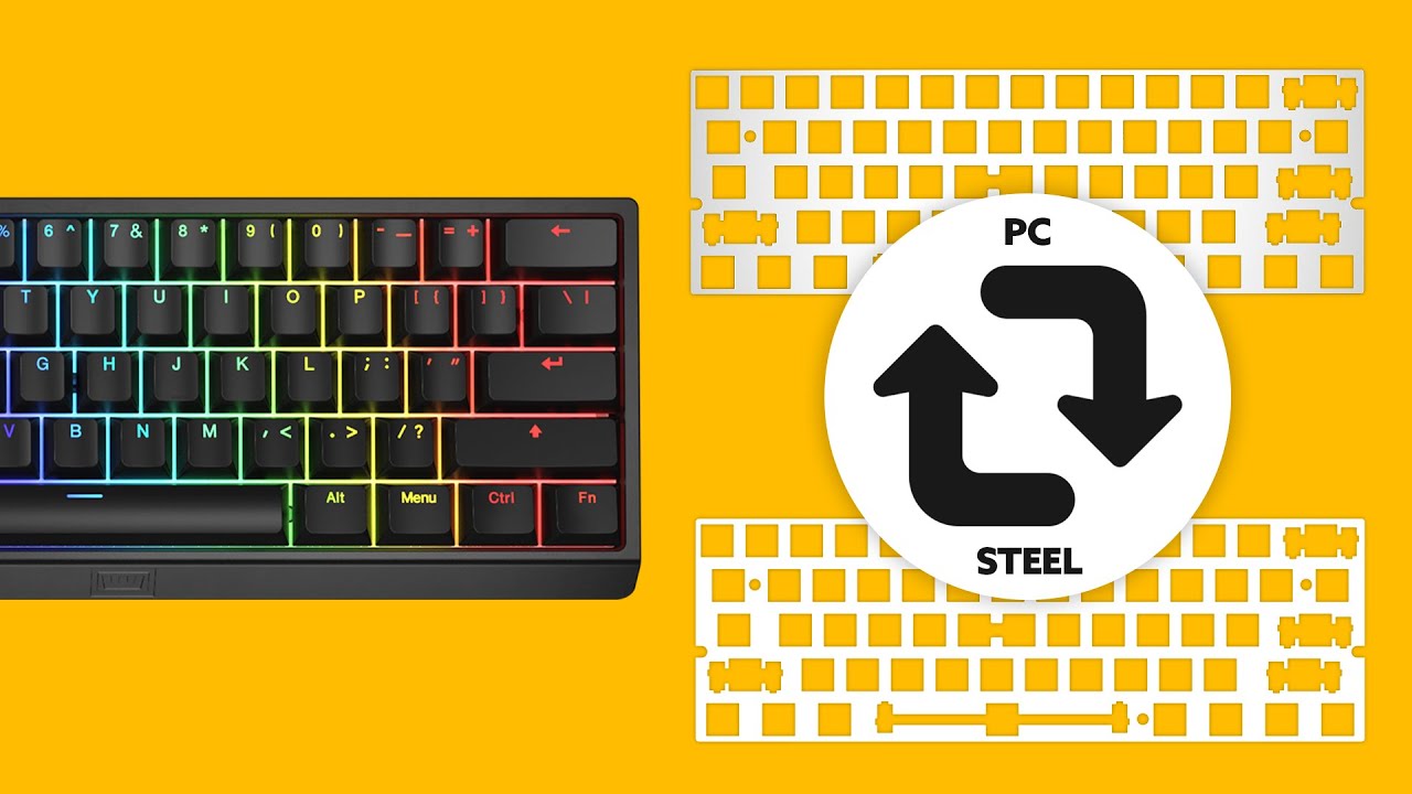 Wooting 60HE - How to Swap the PC Switch Plate