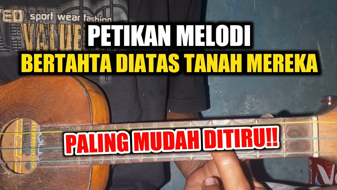 PETIKAN MELODI || BERTAHTA DIATAS TANAH MEREKA - Luka Negara Cover kentrung senar 3 By TARIPANG