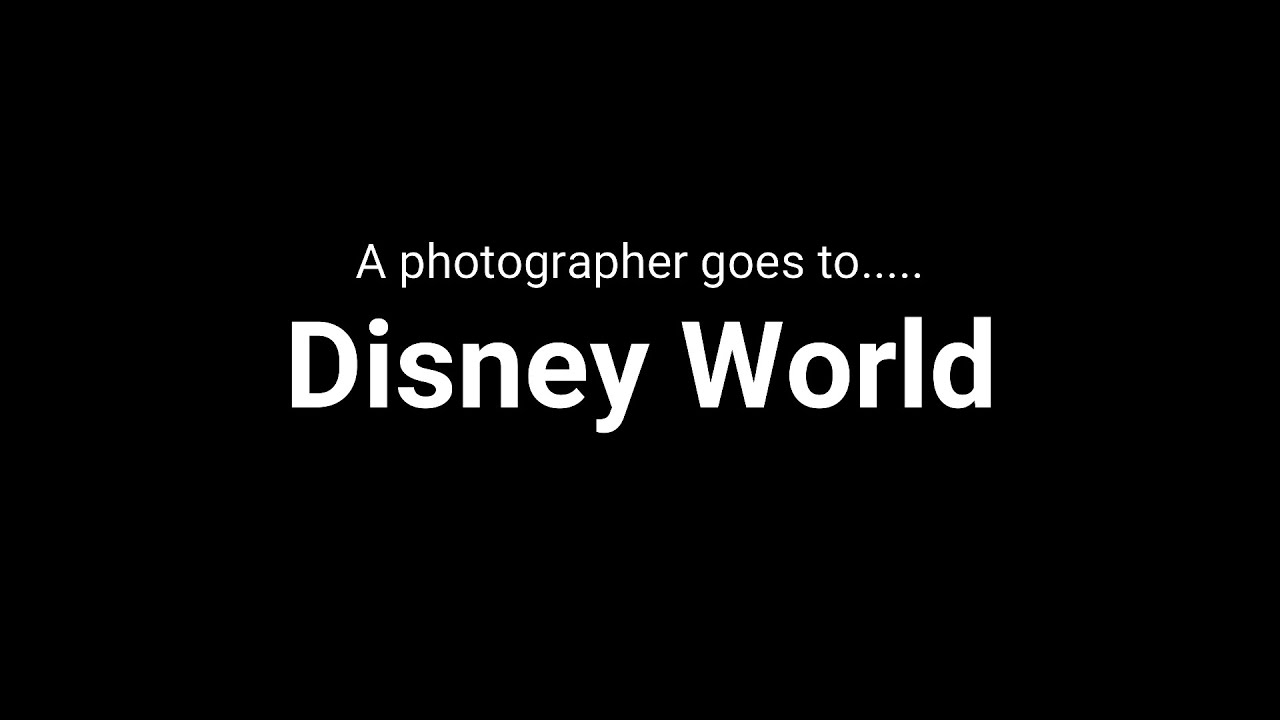 Disney World Photography