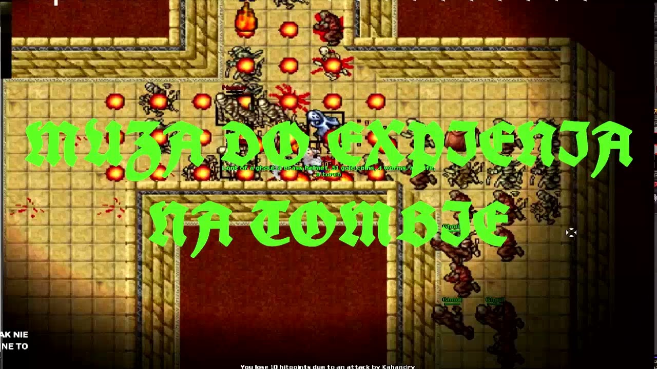 🔥🔥 TIBIA | MUZA DO EXPIENIA NA TOMBIE | GFB SAME LECĄ 🔥🔥