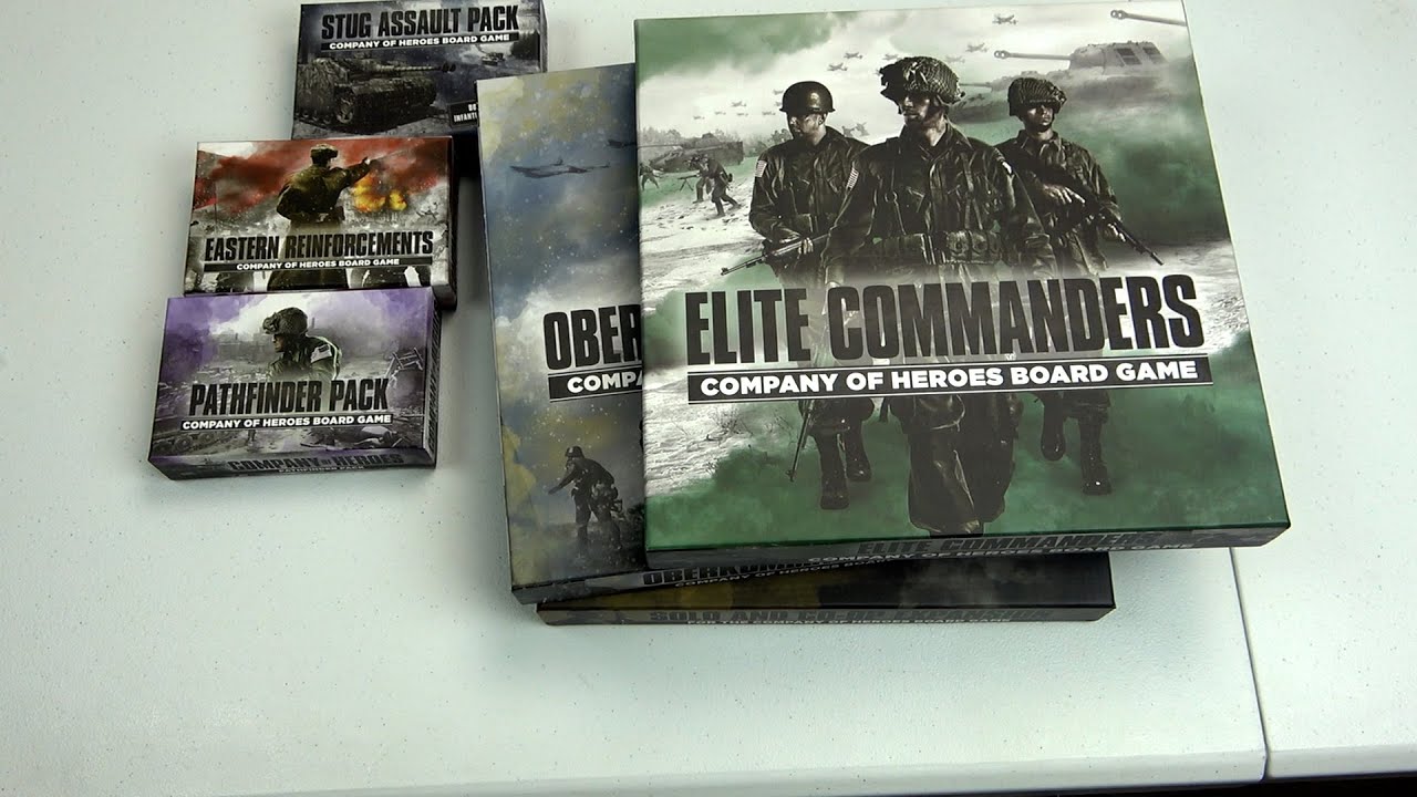 Unboxing Company of Heroes Board Game Part 2 - Expansions