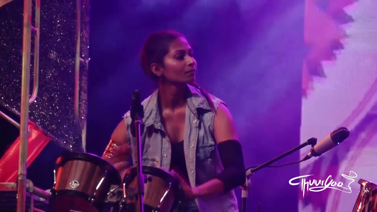 Sri lankan Drummers Thuryaa - all female drum ensemble - Fusion