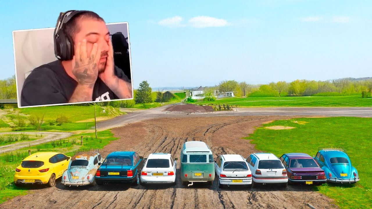 LADEIRA DA MORTE SEM FREIO - LAMBORGHINI VS FERRARI - FORZA HORIZON 4