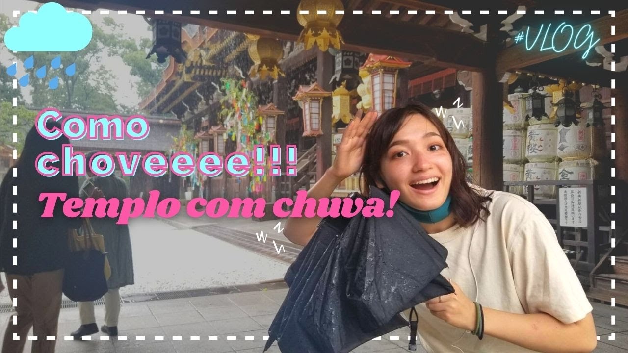Visitei um Templo famoso do Japão | Vlog Estação das chuvas